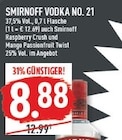 Aktuelles Vodka No. 21 Angebot bei Marktkauf in Wuppertal ab 8,88 €
