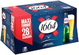 Bière Blonde - 1664 en promo chez Supermarchés Match Calais à 12,75 €