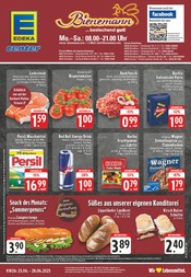Aktueller EDEKA Supermarkt Prospekt in Dinslaken und Umgebung, "Aktuelle Angebote" mit 30 Seiten, 23.06.2025 - 28.06.2025