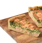 Aktuelles Quiche mit Lachs und Spinat Angebot bei tegut in Ingolstadt ab 1,99 €