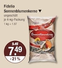 Sonnenblumenkerne von Fidelio im aktuellen V-Markt Prospekt für 7,49 €