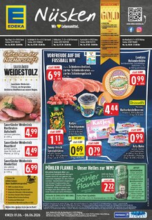 Bier im EDEKA Prospekt "Aktuelle Angebote" mit 26 Seiten (Soest)