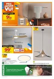 Prix et réduction Philips dans le prospectus Castorama en cours Offre Philips dans le catalogue Castorama du moment à la page 14