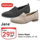 Damen-Slipper Angebote von Jana bei GLOBUS Rostock für 29,99 €