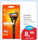 Fusion5 Rasierer von Gillette für 8,99 € bei budni im Angebot Fusion5 Rasierer von Gillette im aktuellen budni Prospekt