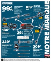 Débroussailleuse Angebote im Prospekt "J'aménage mon extérieur" von Brico Dépôt auf Seite 32