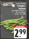 Stangenbohnen im Angebot bei EDEKA in Herne Stangenbohnen Angebote von meinLand EDEKA bei EDEKA Herne für 2,99 €