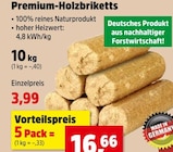 Premium-Holzbriketts Angebote bei Thomas Philipps Göttingen für 3,99 €