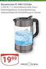 Wasserkocher PC-WKS1322Gdix Angebote von PROFI COOK bei GLOBUS Halle für 19,99 €