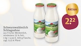 Schlagsahne Angebote von Schwarzwaldmilch bei tegut Sindelfingen für 2,22 €