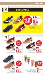Promos Chaussures Femme dans le catalogue "Le Style à prix bas" de Super U Chaussures Femme en promo dans le catalogue Super U à la page 7