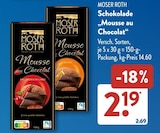 Schokolade „Mousse au Chocolat“ von MOSER ROTH für 2,19 € bei ALDI SÜD im Angebot Schokolade „Mousse au Chocolat“ von MOSER ROTH im aktuellen ALDI SÜD Prospekt