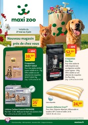 Prospectus Jardineries & Animaleries Maxi Zoo en cours à Saint-Pée-sur-Nivelle et alentours, "Nouveau magasin près de chez vous", 14 pages, 27/05/2026 - 03/06/2026 Catalogue Jardineries & Animaleries Maxi Zoo en cours à Saint-Pée-sur-Nivelle et alentours, "Nouveau magasin près de chez vous", 14 pages, 27/05/2026 - 03/06/2026