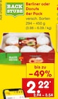 Berliner oder Donuts bei Netto Marken-Discount im Prospekt "" für 2,22 €