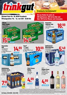 Trinkgut Prospekt Aktuelle Angebote mit 4 Seiten