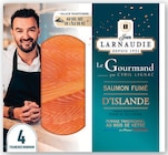 Saumon fumé d'Islande Cyril Lignac - Jean Larnaudie en promo chez Super U Nîmes à 5,93 €