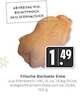 Hieber - Frische Barbarie Ente Angebot im Prospekt Frische Barbarie Ente bei Hieber im Prospekt "" für 1,49 €