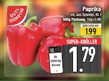 E center Rosenheim - Paprika Angebot im Prospekt Paprika bei E center im Rosenheim Prospekt für 1,79 €