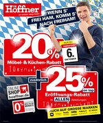 Höffner Prospekt für Unterhaching mit 8 Seiten Höffner Prospekt für Unterhaching: "Wo Wohnen wenig kostet", 8 Seiten, 23.09.2020 - 06.10.2020
