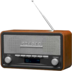 Retro-Radio mit DAB „DAB18“ im Marktkauf Prospekt Retro-Radio mit DAB „DAB18“ von denver im aktuellen Marktkauf Prospekt für 49,99 €