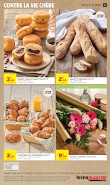 Prix et réduction Pain dans le prospectus Intermarché Super en cours Offre Pain dans le catalogue Intermarché Super du moment à la page 15
