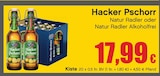 Natur Radler oder Natur Radler Alkoholfrei bei RAN im Prospekt "" für 17,99 €