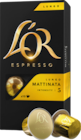 Capsules de café espresso Lungo Mattinata n° 5 - L'OR en promo chez Monoprix Montbéliard à 2,89 €