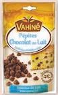 Promo -50% de remise immédiate sur le 2ème produit identique sur la gamme de pepites de chocolat Vahiné à  dans le catalogue Super U à Saint-Eustache