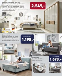 Boxspringbett im Möbel Staude Prospekt "Die Besten im Norden!" mit 24 Seiten (Hannover)