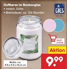 Duftkerze im Bonbonglas von Gies im aktuellen Netto Marken-Discount Prospekt für 9,99 €