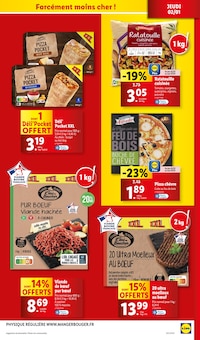 Promo Pizza dans le catalogue Lidl du moment à la page 17