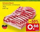 Schweine-Bauch bei Netto Marken-Discount im Prospekt "" für 0,66 €