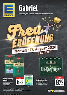 Aktueller EDEKA Oederan Prospekt EDEKA Prospekt Oederan "Wir lieben Lebensmittel!" mit 42 Seiten