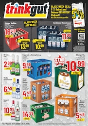 Gerolsteiner Angebot im aktuellen Trinkgut Prospekt auf Seite 1