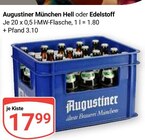 Augustiner München Hell Angebote bei GLOBUS Ludwigshafen für 17,99 €