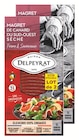 Magrets de canard du Sud Ouest tranchés et séchés x2 - Delpeyrat en promo chez Intermarché Saint-Maur-des-Fossés à 4,54 €