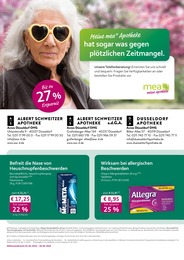 Der aktuelle mea - meine apotheke Prospekt "Unsere April-Angebote" mit  Seiten (Düsseldorf)