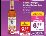 Original Spiced Gold Angebote von Captain Morgan bei Netto Marken-Discount Iserlohn für 8,99 €