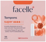 Tampons super von facelle im aktuellen Rossmann Prospekt