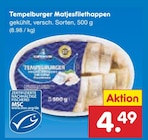 Netto Marken-Discount Kühdorf - Matjesfilethappen Angebot im Prospekt Matjesfilethappen bei Netto Marken-Discount im Kühdorf Prospekt für 4,49 €
