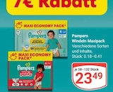 Aktuelles Windeln Maxipack Angebot bei GLOBUS in Jena ab 23,49 €