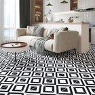Dalle PVC clipsable Baila noir et blanc L. 61 x l. 30.5 cm GoodHome - GoodHome en promo chez Castorama Dalle PVC clipsable Baila noir et blanc L. 61 x l. 30.5 cm GoodHome - GoodHome dans le catalogue Castorama
