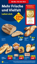 Gebäck Angebot im aktuellen Lidl Prospekt auf Seite 12