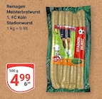 Meisterbratwurst im Angebot bei GLOBUS in Kerpen Meisterbratwurst Angebote von Remagen bei GLOBUS Kerpen für 4,99 €