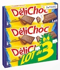Biscuit tablette chocolat lait - Délichoc - Intermarché à Fréjus Biscuit tablette chocolat lait - Délichoc en promo chez Intermarché Fréjus à 2,10 €