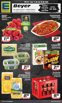 EDEKA Prospekt der Woche "Aktuelle Angebote" Seite 1, 11.08.2025 bis 16.08.2025 für Borken Aktueller EDEKA Prospekt "Aktuelle Angebote" Seite 1 von 15 Seiten für Borken