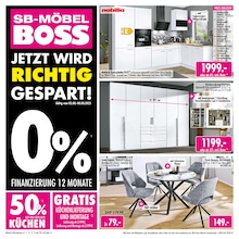 SB Möbel Boss Prospekt für Neubrandenburg mit 12 Seiten SB Möbel Boss Prospekt für Neubrandenburg: "JETZT WIRD RICHTIG GESPART!", 12 Seiten, 02.08.2025 - 08.08.2025