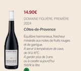 Côtes-de-provence 2024 - DOMAINE FIGUIÈRE, PREMIÈRE - Monoprix Antibes à Antibes Côtes-de-provence 2024 - DOMAINE FIGUIÈRE, PREMIÈRE en promo chez Monoprix Antibes Antibes à 14,90 €