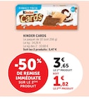Super U Wittelsheim - Promo KINDER CARDS Promo KINDER CARDS à 1,82 € dans le catalogue Super U à Wittelsheim