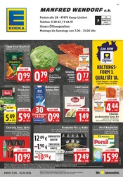 Aktueller EDEKA Prospekt mit Schweinefleisch, "Aktuelle Angebote", Seite 1